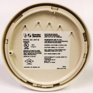 System Sensor 4WT-B Smoke Detector