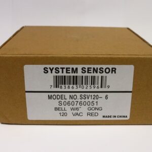 System Sensor SSV120-6 Alarm Bell