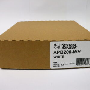 System Sensor APB200-WH White Intelligent Sounder Base