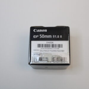 Canon EF 50mm f/1.8 II Standard AutoFocus Lens