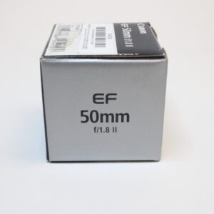 Canon EF 50mm f/1.8 II Standard AutoFocus Lens