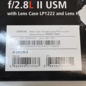 Canon EF 200mm f/2.8L II USM Lens