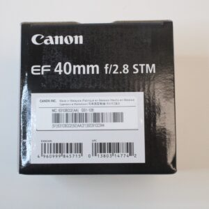 Canon EF 40mm f/2.8 STM Standard Lens