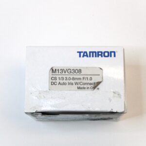 Tamron M13-VG308 Lens, 3-8mm F/1.0 MP, DC