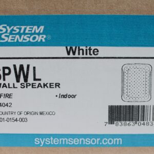 System Sensor SPWL High Fidelity Speaker