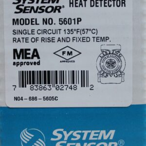 System Sensor 5601P Mechanical Heat Detector