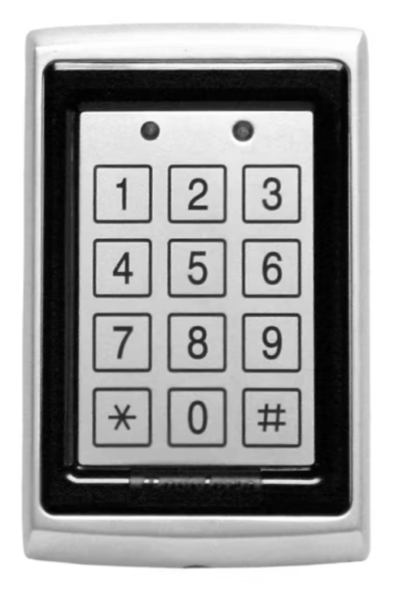 Honeywell OP95HONS OmniProx™ HID Compatible, Metal, Single-Gang (US) Reader with Programmable Keypad