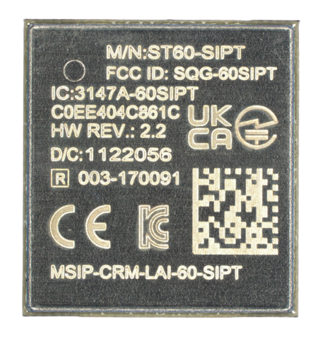 Ezurio ST60-SIPT Bluetooth and WiFi Module