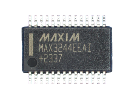 Maxim Integrated MAX3244EEAI+T ±15kV ESD-Protected, 1µA, 1Mbps, 3.0V to 5.5V, RS-232 Transceiver with AutoShutdown Plus