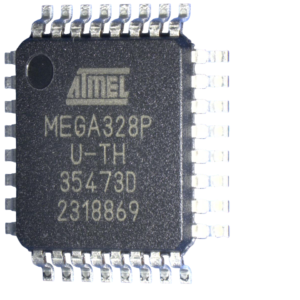 Microchip ATMEGA328P-AUR 8-bit AVR Microcontroller with 32K Bytes In-System