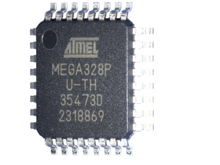 Microchip ATMEGA328P-AUR 8-bit AVR Microcontroller with 32K Bytes In-System