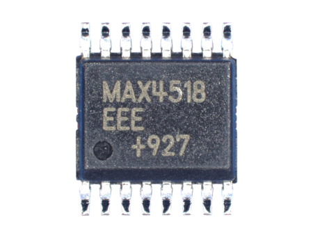 Maxim Integrated MAX4518EEE+ Precision, 4-Channel/Dual 2-Channel, Low-Voltage, CMOS Analog Multiplexer